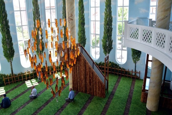 مسجد تركي يستوحي تصميمه من آية قرآنية