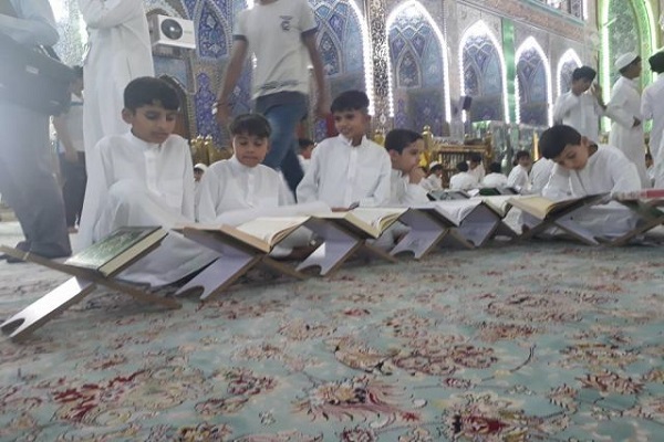 العرس القرآني الكبير لآلاف الطلبة في الحرم الحسيني
