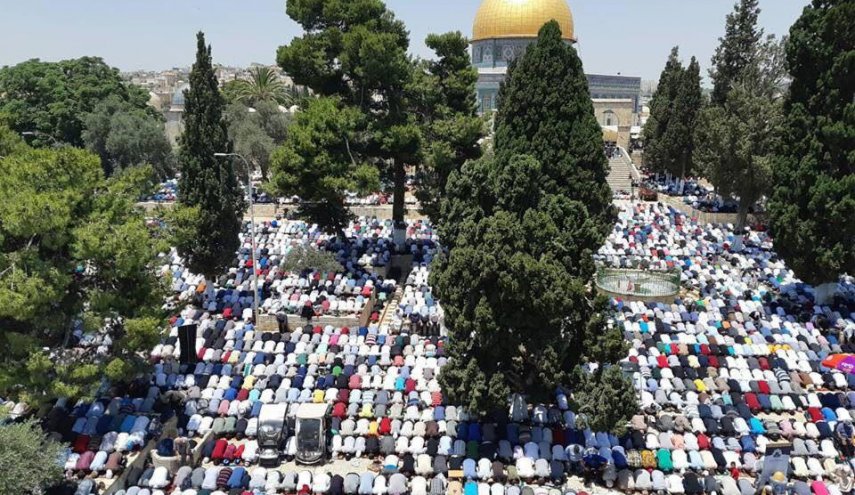 مشاركة واسعة للشعب الايراني في مسيرات يوم القدس