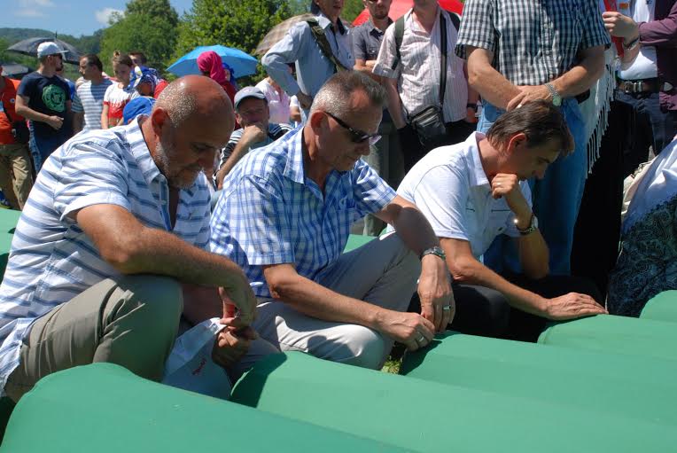 Funeral Held for Newly-identified Srebrenica Massacre Victims