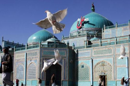 The Timeless Beauty of Afghanistan's Blue Mosque The Timeless Beauty of Afghanistan's Blue Mosque