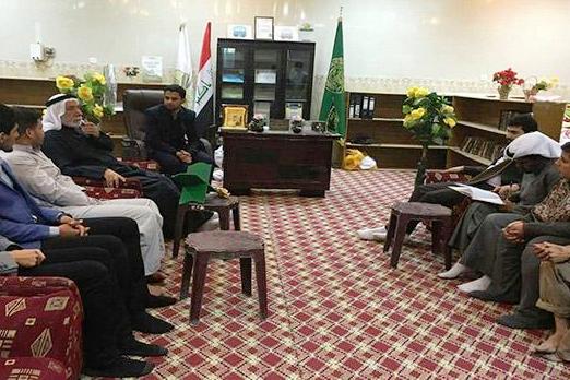 Lebanese and Kuwaiti Quran Activists Meet in Iraq