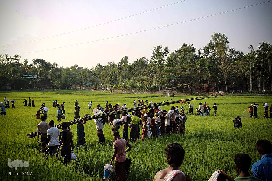 Rohingya Refugees Stranded on Myanmar, Bangladesh Border