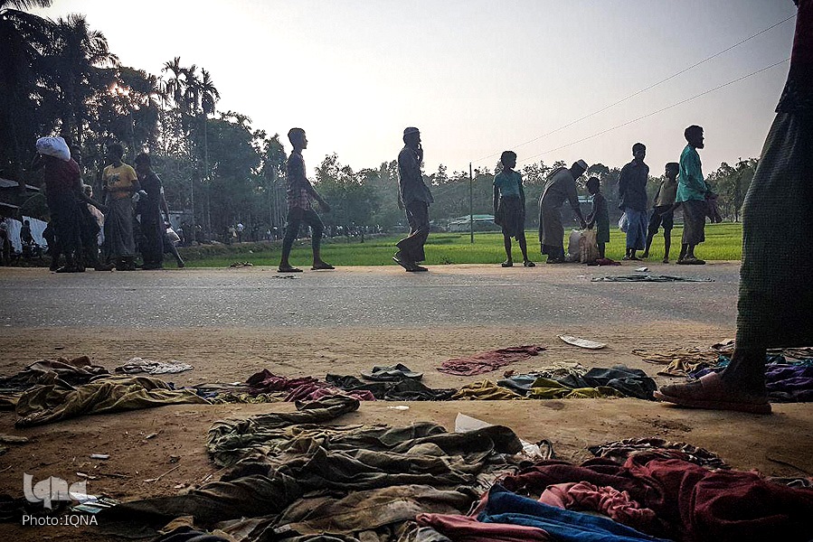 Rohingya Refugees Stranded on Myanmar, Bangladesh Border