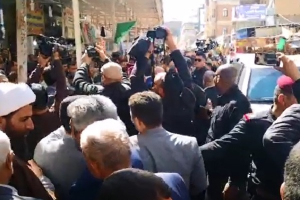 Rouhani Meets Ayatollah Sistani in Najaf    