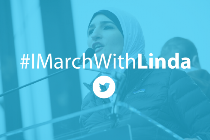 حمایت توئیتری آمریکایی‌ها از فعال زن مسلمان