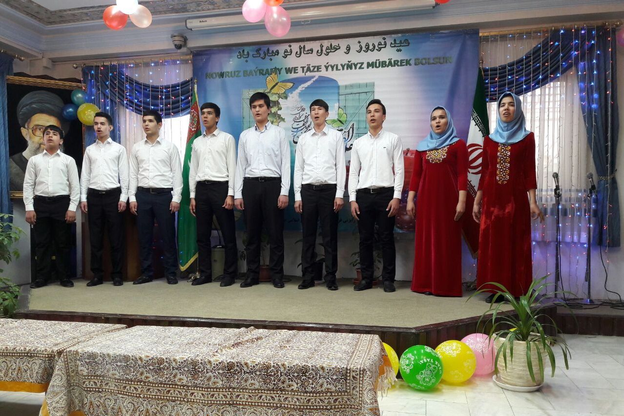 جشن بهاران در ترکمنستان برگزار شد