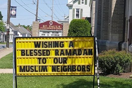 توهین به کشیش آمریکایی به خاطر تبریک رمضان