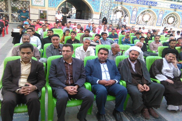 امامزاده ابوطالب شهرستان خمین میزبان محافل قرآن و ضیافت افطار+عکس