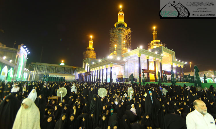 خیل عظیم زائران در کاظمین بهمناسبت شهاد جواد الأئمه(ع) + عکس خیل عظیم زائران در کاظمین بهمناسبت شهاد جواد الأئمه(ع) + عکس