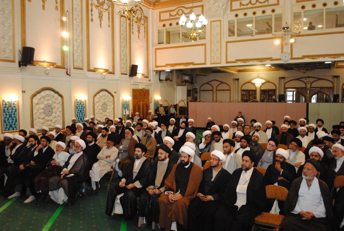 اجلاس رؤسای مراکز اسلامی انگلیس در آستانه محرم + عکس