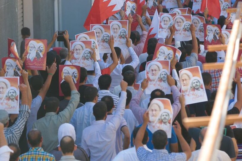 آغاز تظاهرات «لبیک یا محمد(ص)» مردم بحرین