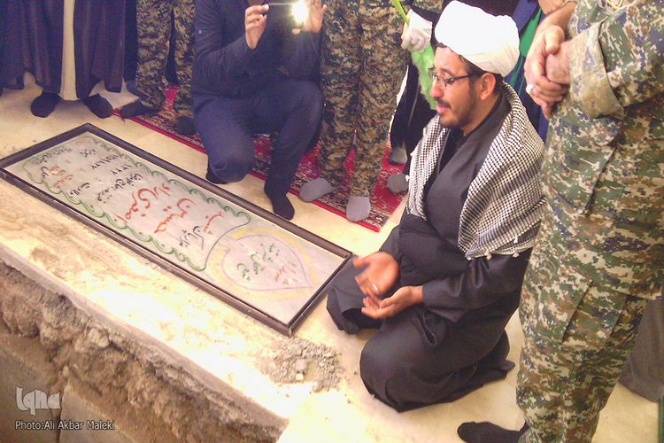 تشییع و تدفین اولین شهید مدافع حرم شهرستان خوشاب