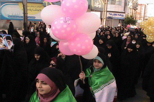 گزارش تصویری راهپیمایی 22 بهمن در بابلسر