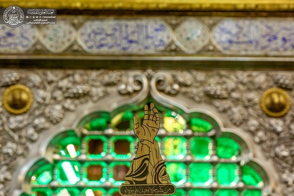 گل‌آرایی و آذین‌بندی حرم علوی به مناسبت عید غدیر + عکس