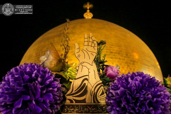 گل‌آرایی و آذین‌بندی حرم علوی به مناسبت عید غدیر + عکس