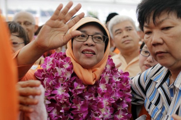 برای اولین بار یک زن مسلمان رئیس‌جمهور سنگاپور شد