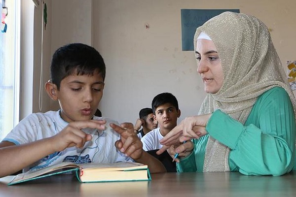 آموزش قرآن با زبان اشاره به ناشنوایان در ترکیه /  در حال تکمیل