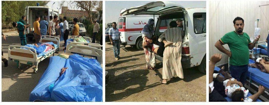 کشته و زخمی شدن بیش از صد نفر در دو انفجار در عراق/ شهادت سه ایرانی کشته و زخمی شدن بیش از صد نفر در دو انفجار در عراق/ شهادت سه ایرانی