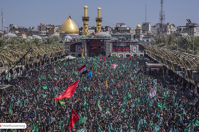 مراسم «طویریج» حسینی در قاب تصویر