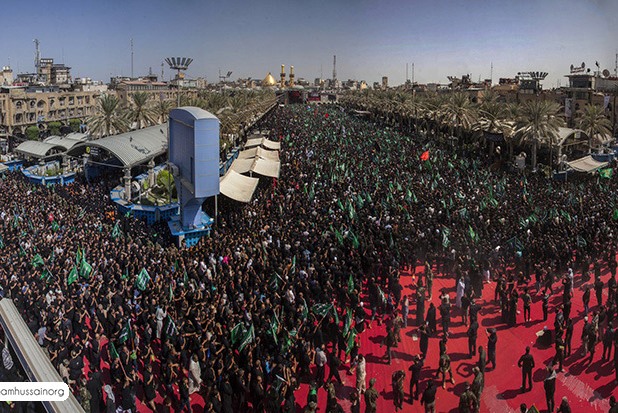 مراسم «طویریج» حسینی در قاب تصویر
