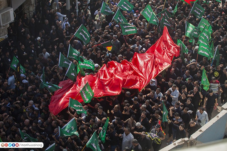 مراسم «طویریج» حسینی در قاب تصویر