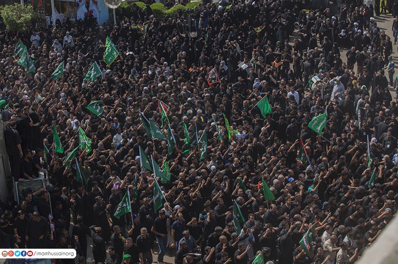 مراسم «طویریج» حسینی در قاب تصویر