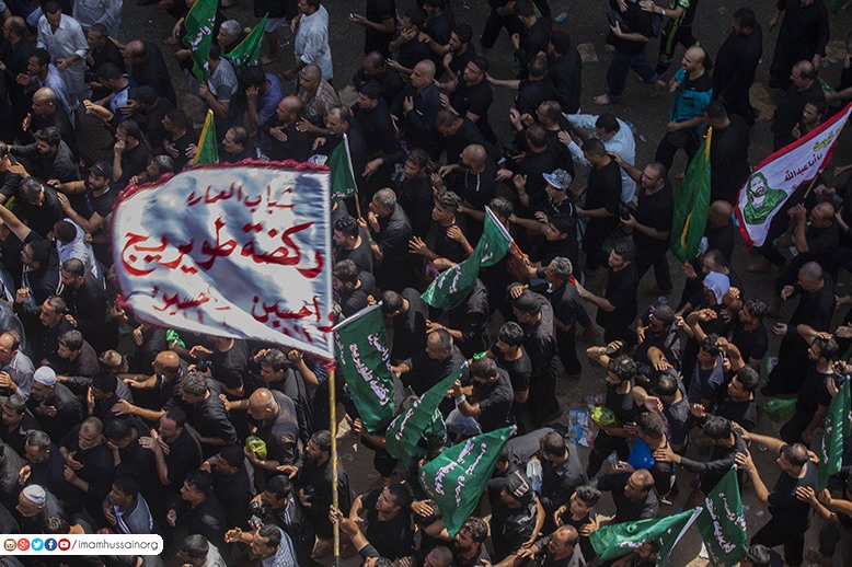 مراسم «طویریج» حسینی در قاب تصویر