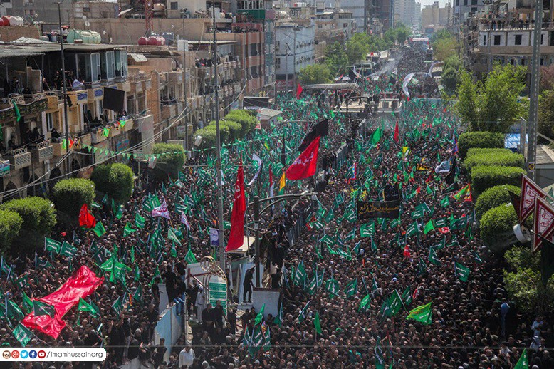 مراسم «طویریج» حسینی در قاب تصویر