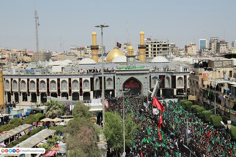 مراسم «طویریج» حسینی در قاب تصویر