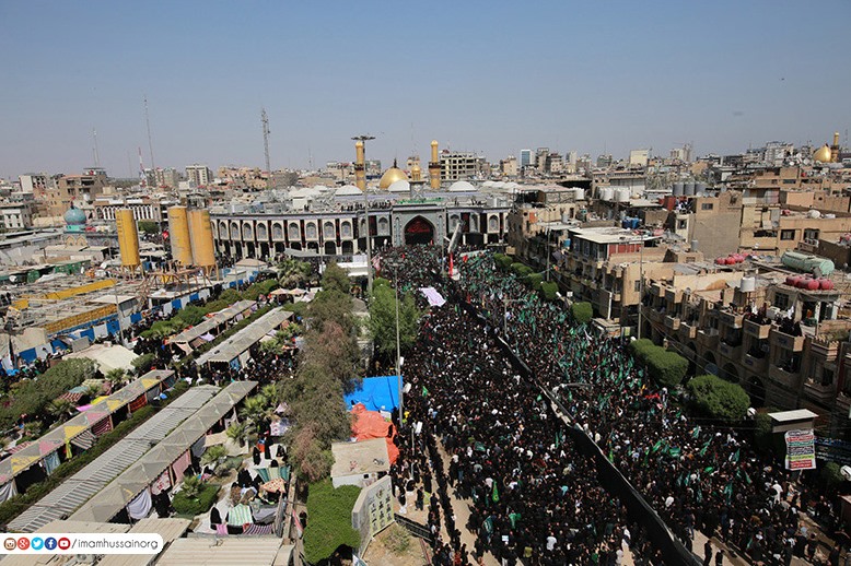 مراسم «طویریج» حسینی در قاب تصویر
