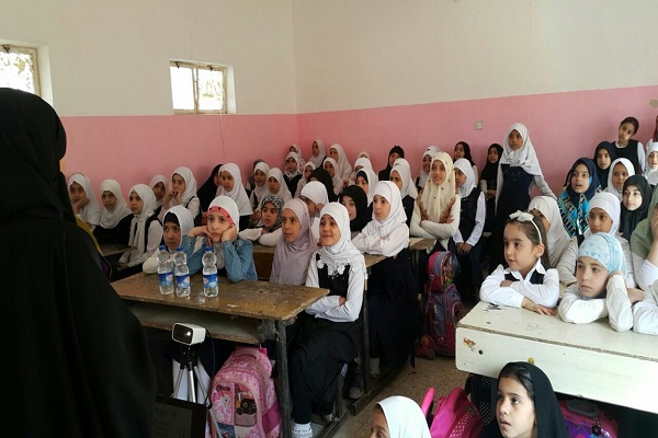 برگزاری کارگاه قرآنی دانش‌آموزی در کربلا