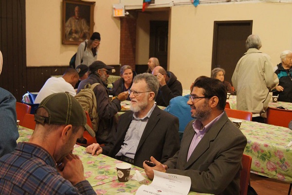  همبستگی مسجد و کلیسای تورنتو برای کمک به نیازمندان