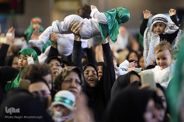 برگزاری چهاردهمین همایش شیرخوارگان حسینی در زنجان برگزاری چهاردهمین همایش شیرخوارگان حسینی در زنجان