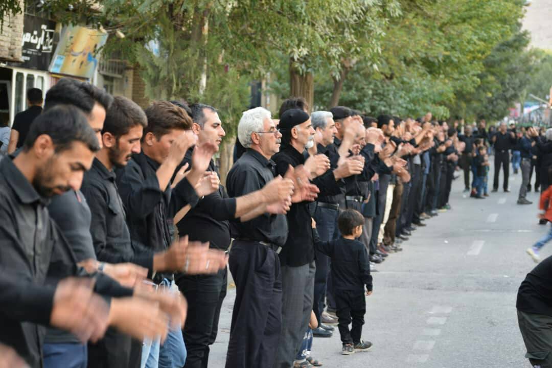 سوگ مردم بیجار در غم عاشورای حسینی+ عکس