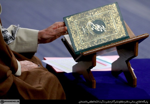 صوت خوش تالیان قرآن در محضر رهبر انقلاب/ مساجد را در طول سال پایگاه قرآن قرار دهید