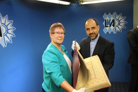 L’Allemagne a remis à l’ambassade iranienne des manuscrits coraniques