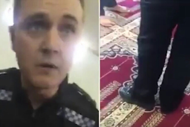 Les policiers britanniques suscitent la colère des fidèles musulmans
