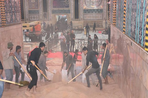 Makam Husaini Melaporkan/ Kesiapan Karbala untuk Menyelenggarakan Acara Hari Asyura