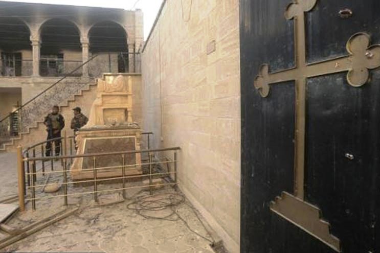 Le chiese liberate dall’Isis in Iraq Le chiese liberate dall’Isis in Iraq