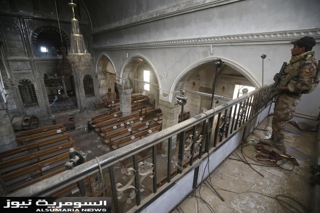 Le chiese liberate dall’Isis in Iraq Le chiese liberate dall’Isis in Iraq