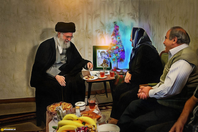 La storia dell’inaspettata visita dell’Imam Khamenei a una famiglia cristiana