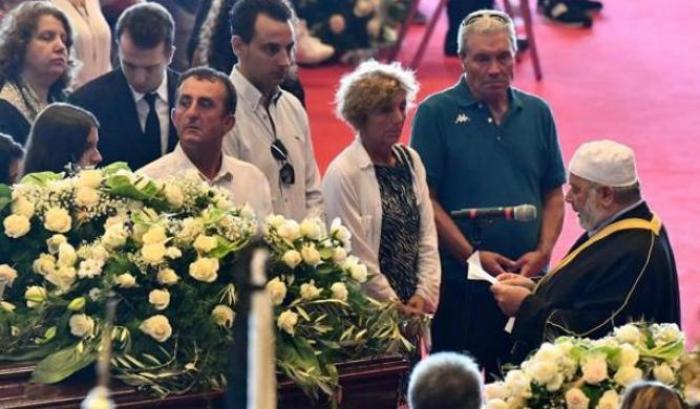 Le parole di pace dell'Imam durante i funerali di Stato: 'che Dio protegga tutti gli italiani'
