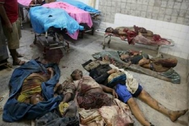 سعودی جنګی الوتکو بیا په لسګونو یمنیان قتل عام کړل
