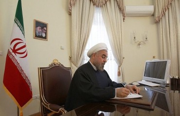 Ruhani'den 11 ülkenin devlet başkanına Nevruz Mesajı