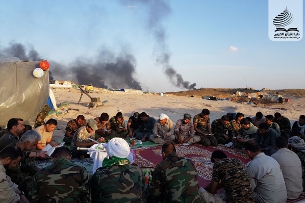 IŞİD karşı savaş cephesinde Şabaniye Kur'an toplantıları + fotoğraf
