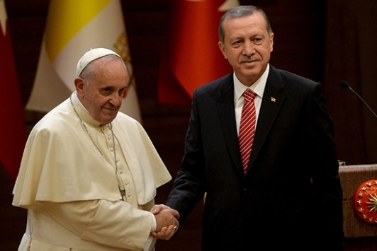 Erdoğan, Vatikan’da Kudüs’ü görüşecek