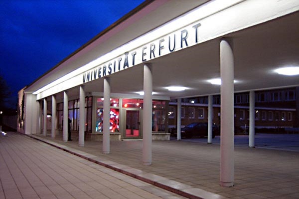 Erfurt üniversitesinde dinler alanında mesleki fırsat