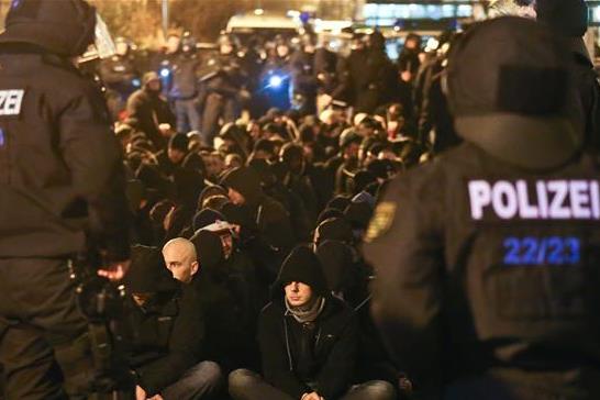 Anti-Islam Hooligans Vandalize German City