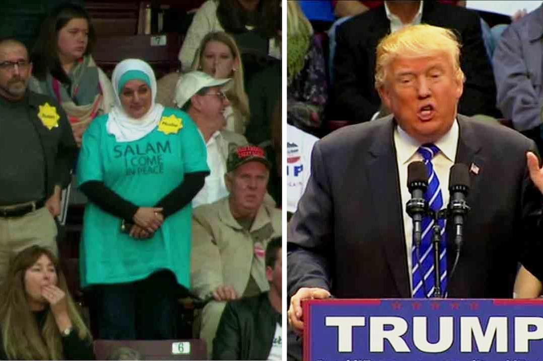 Muslim Woman Ejected from Donald Trump Rally
